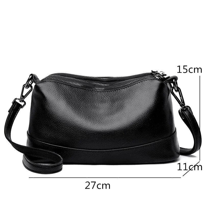 genuine leather tote bag, view 15 - MRSLM