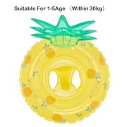 inflatable baby swim ring with seat, view 3 - MRSLM