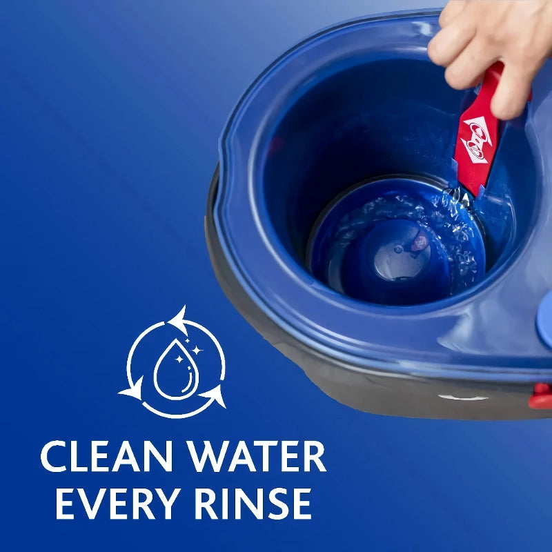 spin mop and bucket system, view 5 - MRSLM