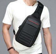 outdoor travel shoulder chest bag, view 4 - MRSLM