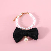 pearl cat and small dog collar - MRSLM