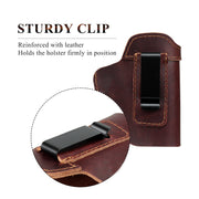 hidden leather small pouch, view 2 - MRSLM