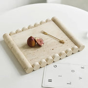 travertine marble tray, view 5 - MRSLM