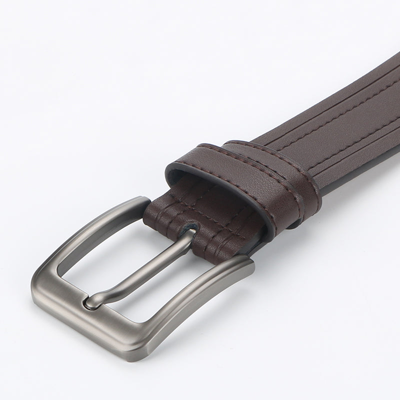 men's leather ratchet belt, view 9 - MRSLM