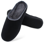 plus size men's coral fleece home slippers, view 5 - MRSLM