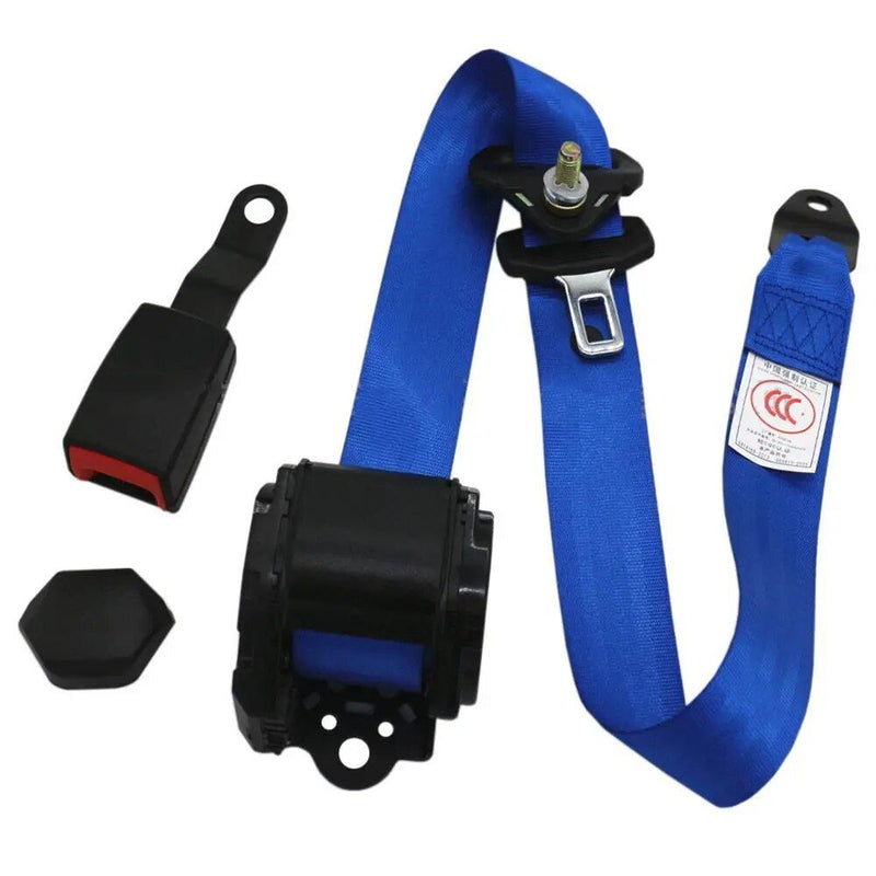 Universal 3-point retractable car seat belt, view 2 - MRSLM