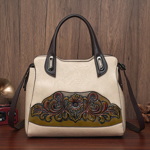 embossed retro crossbody bag for women, view 2 - MRSLM