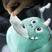 Plush animal car tissue holder, view 11 - MRSLM
