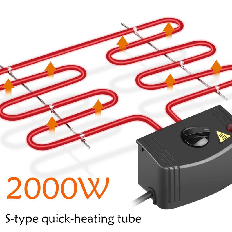 smokeless electric barbecue grill, view 5 - MRSLM