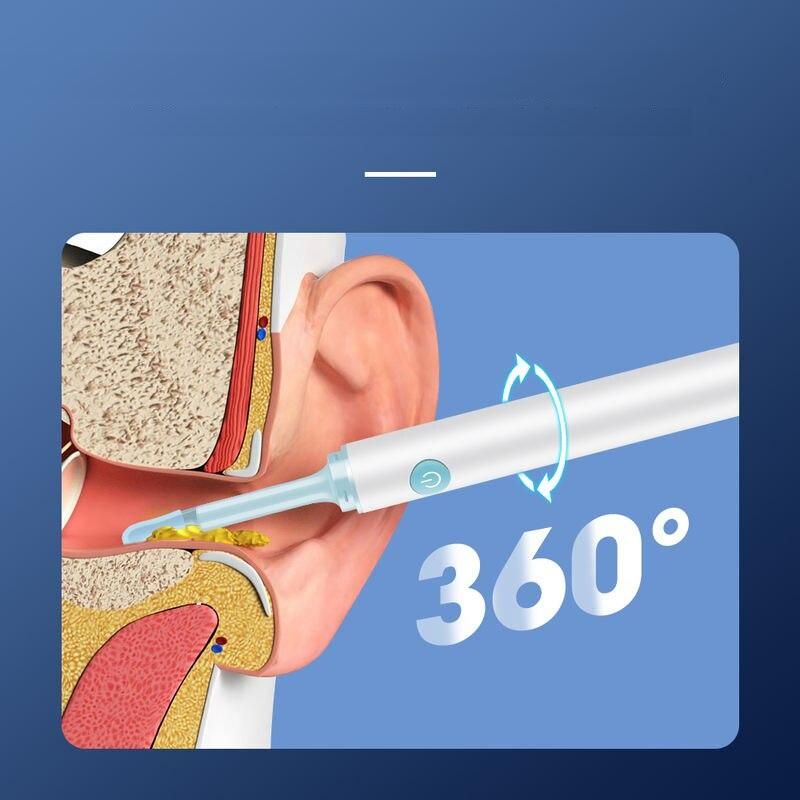 Wireless 3.9mm HD Ear Camera: Luminous Ear Cleaner &amp; Otoscope