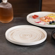 retro ceramic western style plate, view 6 - MRSLM