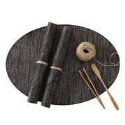 japanese style oval table mat, view 7 - MRSLM
