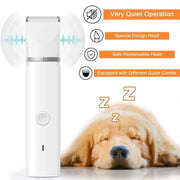 cordless dog clippers grooming kit, view 7 - MRSLM