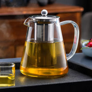 Glass teapot set with infuser, view 5 - MRSLM