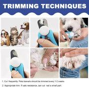 stainless steel pet nail clippers, view 6 - MRSLM