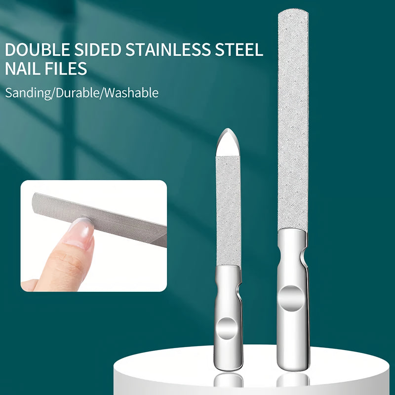 stainless steel nail file, view 5 - MRSLM