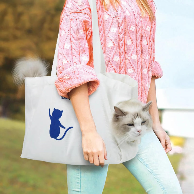 cat carrier sling bag, view 2 - MRSLM
