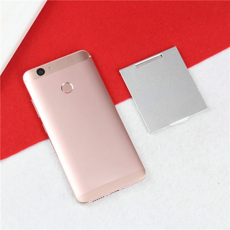 aluminum folding pocket mirror, view 6 - MRSLM