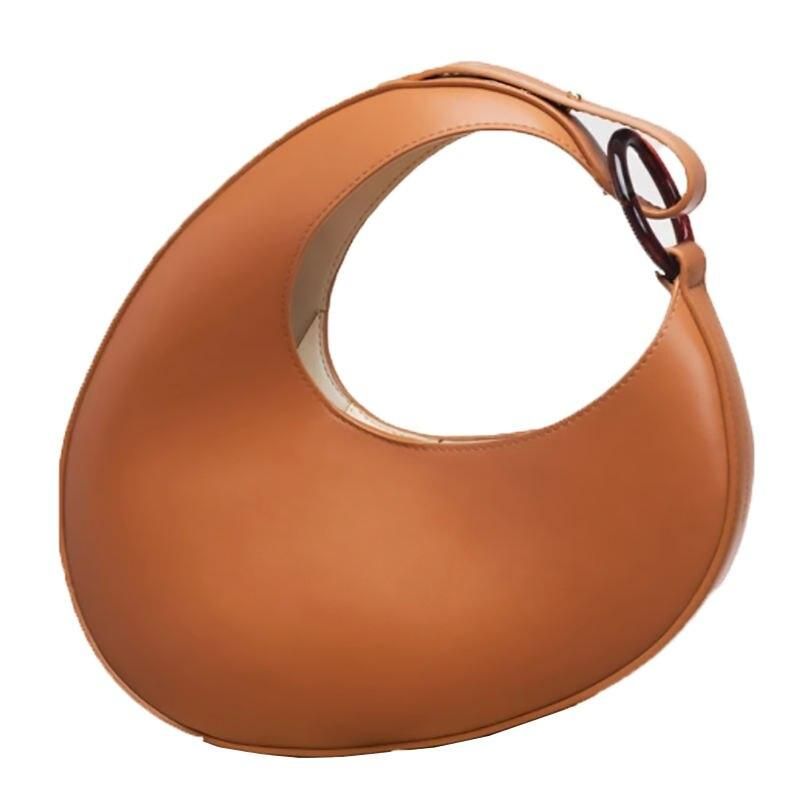 irregular shape hobo shoulder bag, view 4 - MRSLM