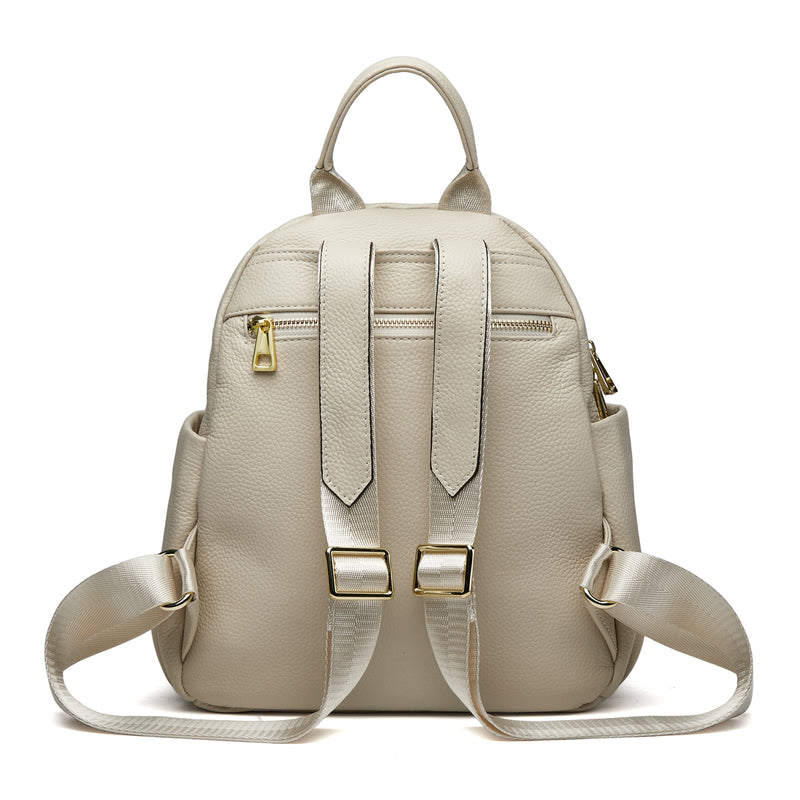 genuine leather backpack, view 7 - MRSLM