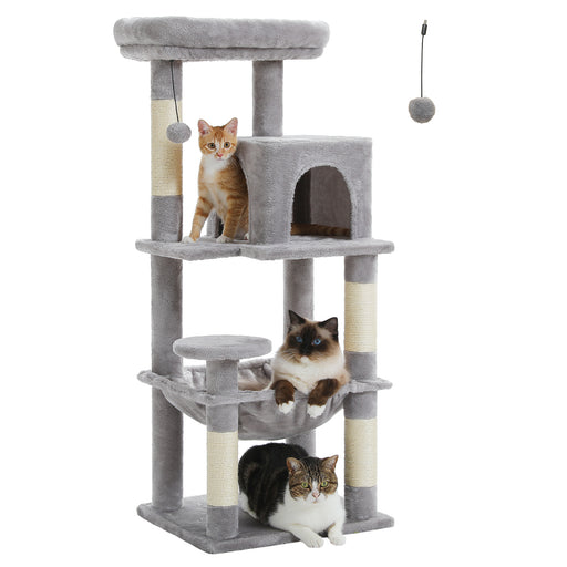 multi-level cat tree tower, view 3 - MRSLM
