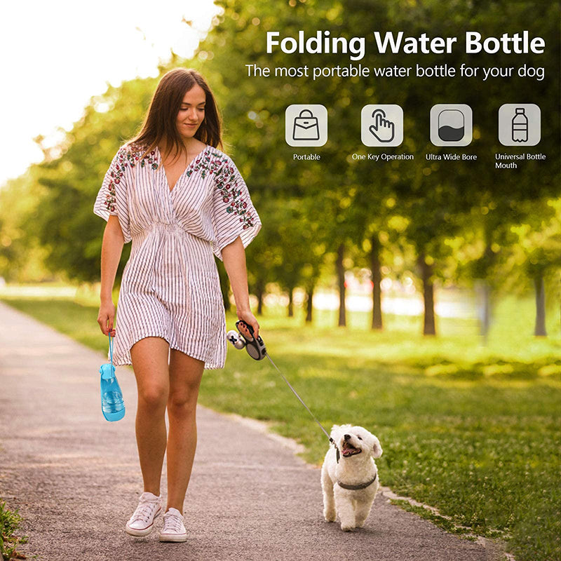 portable dog water bottle, view 7 - MRSLM