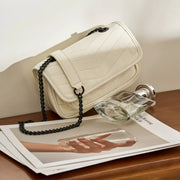 small square leather crossbody bag, view 8 - MRSLM