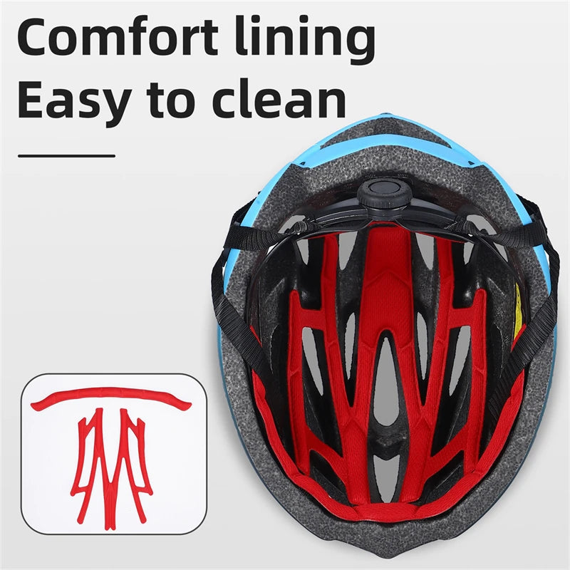 lightweight cycling helmet for men and women, view 4 - MRSLM