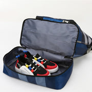 foldable waterproof gym duffel bag, view 8 - MRSLM