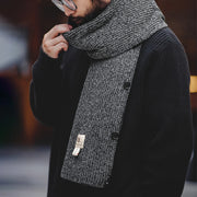 chenille knitted scarf waistcoat - MRSLM