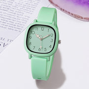 Women's silicone band quartz watch, view 2 - MRSLM
