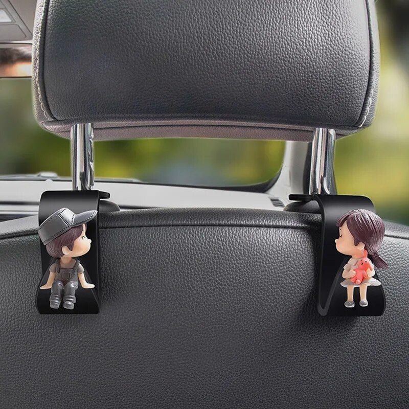 cartoon car seat back hooks, view 7 - MRSLM