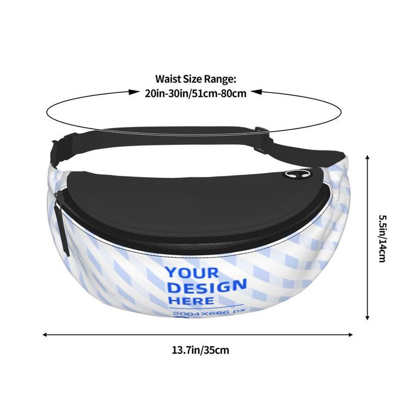 casual sports waist bag, view 5 - MRSLM