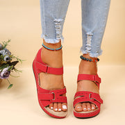 summer canvas wedge sandals, view 4 - MRSLM