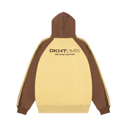 men's raglan sleeve color stitching hoodie, view 2 - MRSLM