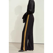 contrast stitching blazer pants for women, view 8 - MRSLM