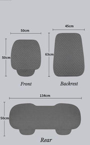 universal linen car seat cover, view 24 - MRSLM