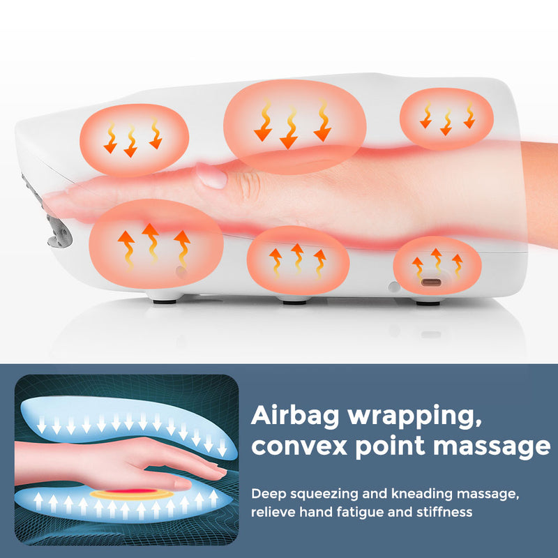 electric hand massager with air compression, view 7 - MRSLM