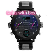 Men's 3 time zone watch, view 11 - MRSLM