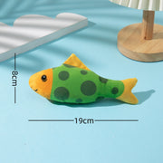 catnip-infused fish toy, view 3 - MRSLM
