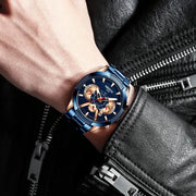 sport chronograph men's watch, view 8 - MRSLM