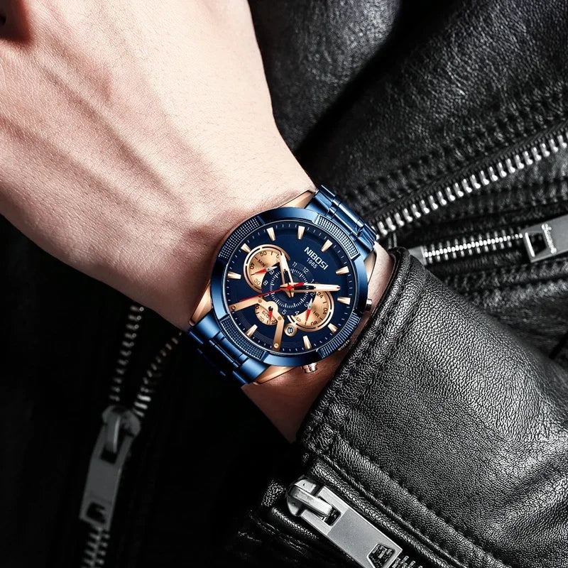 sport chronograph men's watch, view 8 - MRSLM
