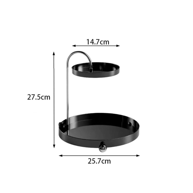 2-tier makeup organizer, view 8 - MRSLM