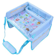 kids cartoon car seat travel tray, view 2 - MRSLM