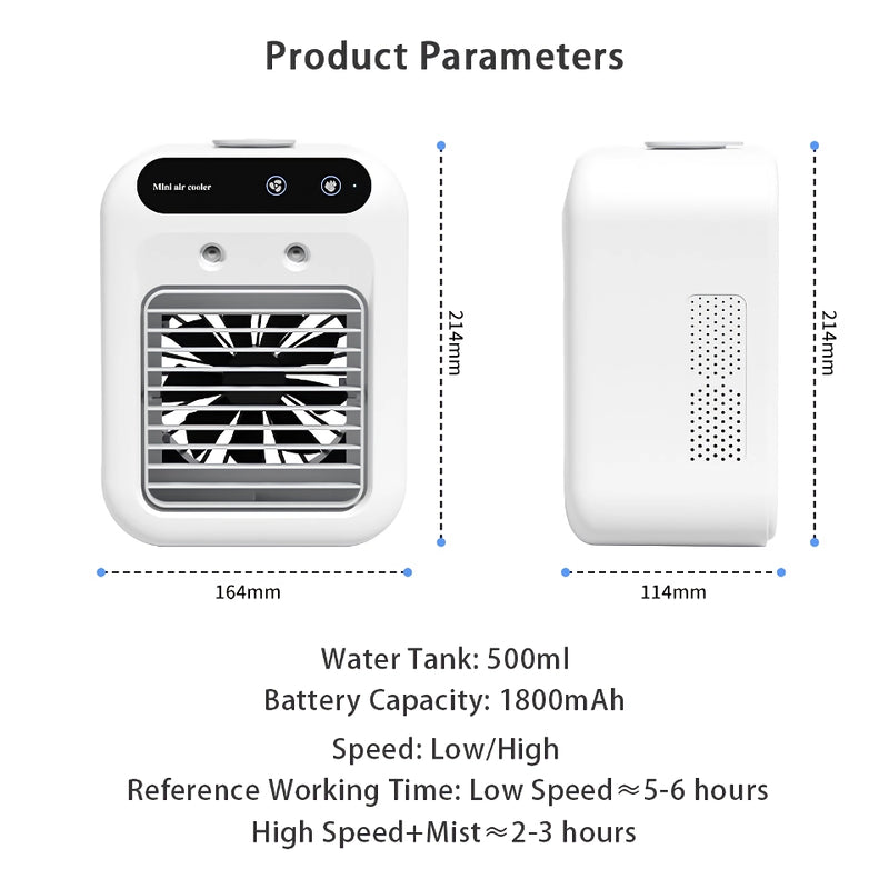 portable mini usb cooling fan, view 7 - MRSLM
