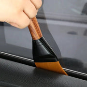 wood handle car interior cleaning brush, view 8 - MRSLM