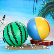 colorful inflatable beach ball, view 5 - MRSLM