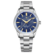 men's quartz watch with marble dial, view 4 - MRSLM