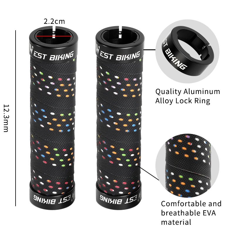 non-slip bicycle handlebar grips, view 6 - MRSLM
