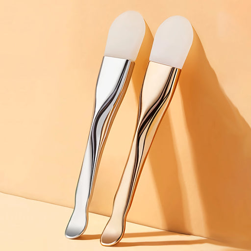 Silicone facial mask brush with digging spoon - MRSLM